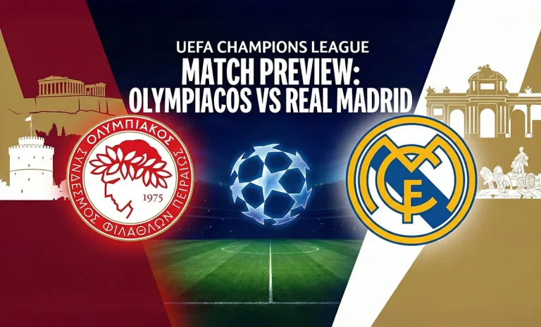 พรีวิว UCL: โอลิมเปียกอส vs เรอัล มาดริ