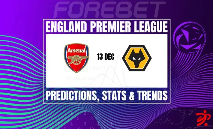 Arsenal vs Wolverhampton - 13/12/2025