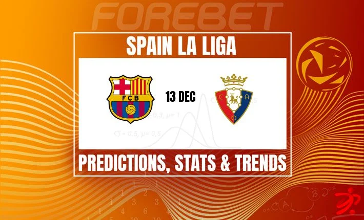 Barcelona vs Osasuna - 13/12/2025