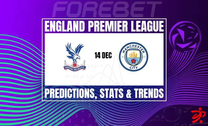 Crystal Palace vs Manchester City - 14/12/2025