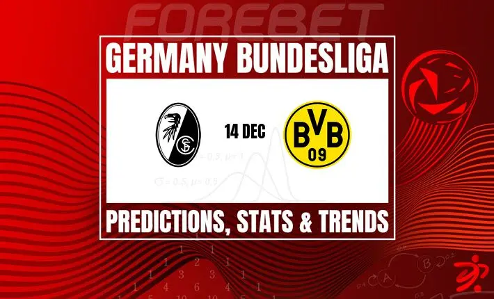 Freiburg vs Borussia Dortmund - 14/12/2025