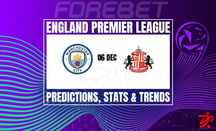 Manchester City vs Sunderland - 06/12/2025