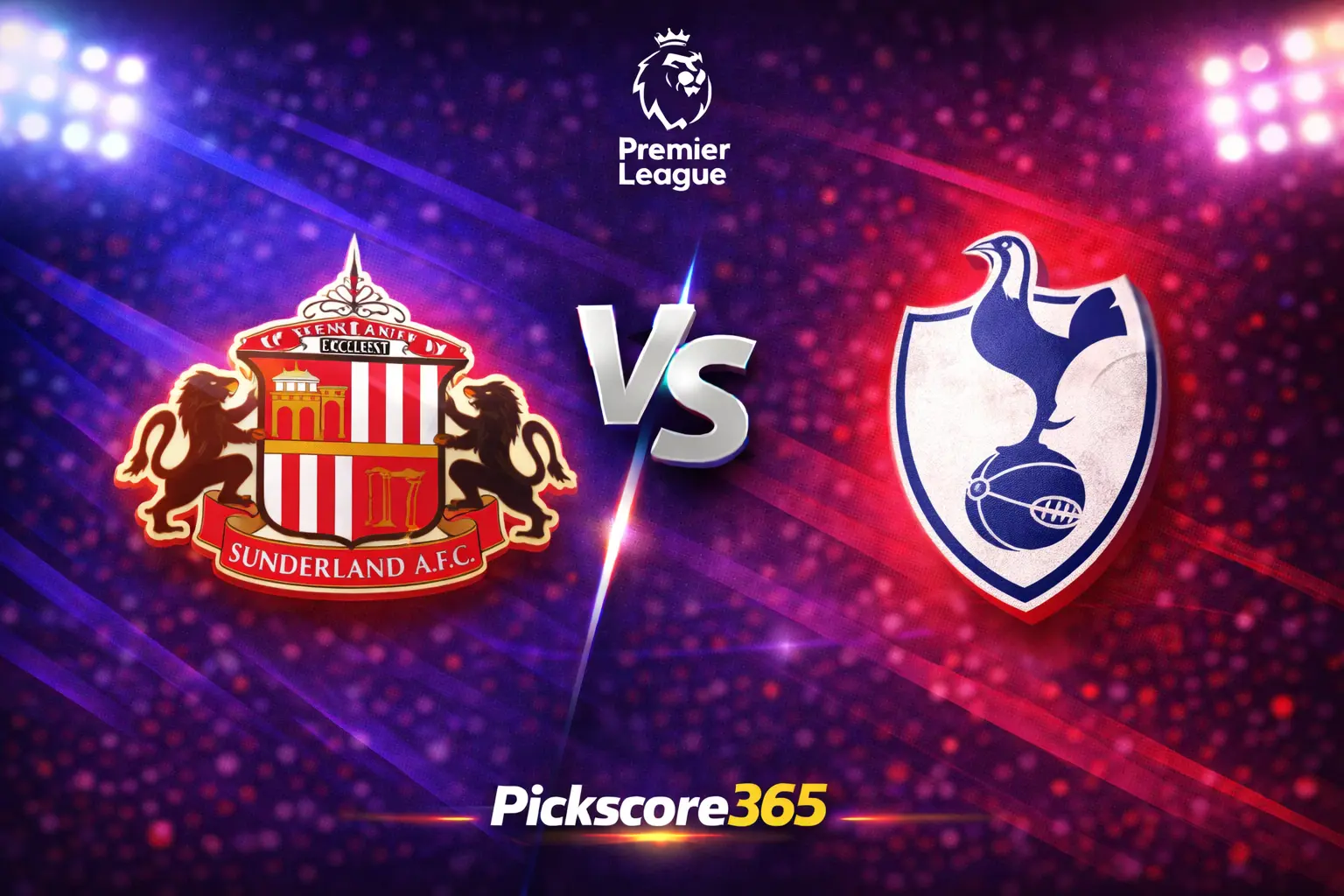 วิเคราะห์บอลวันนี้ ซันเดอร์แลนด์ พบ สเปอร์ส พรีเมียร์ลีก แมวซ่าลุ้นแต้มรับไก่เดือยทองฟอร์มฝืด